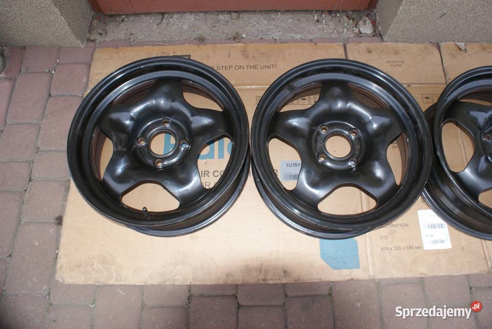Felgi strukturalne 16 4x108 ET20 i ET23 jNowe stalowe Dynów