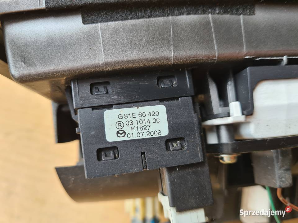 Mazda 6 GH ramka wybieraka panela ogrzewania osobowe Legnica
