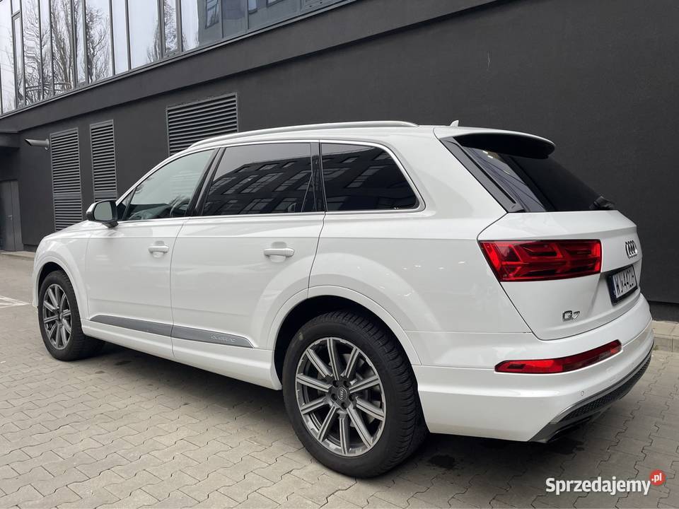 Audi Q7 2016 30 333 7osób premium plus czarny Q7 lubelskie Lublin sprzedam