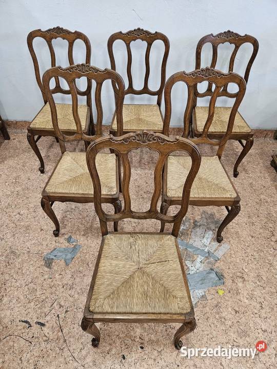 Ludwikowski komplet mebli do jadalni salonu