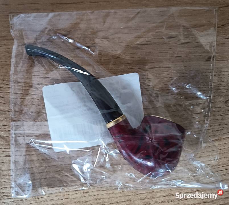 Nowa Fajka klasyczna brązowa z sitkiem Głogów