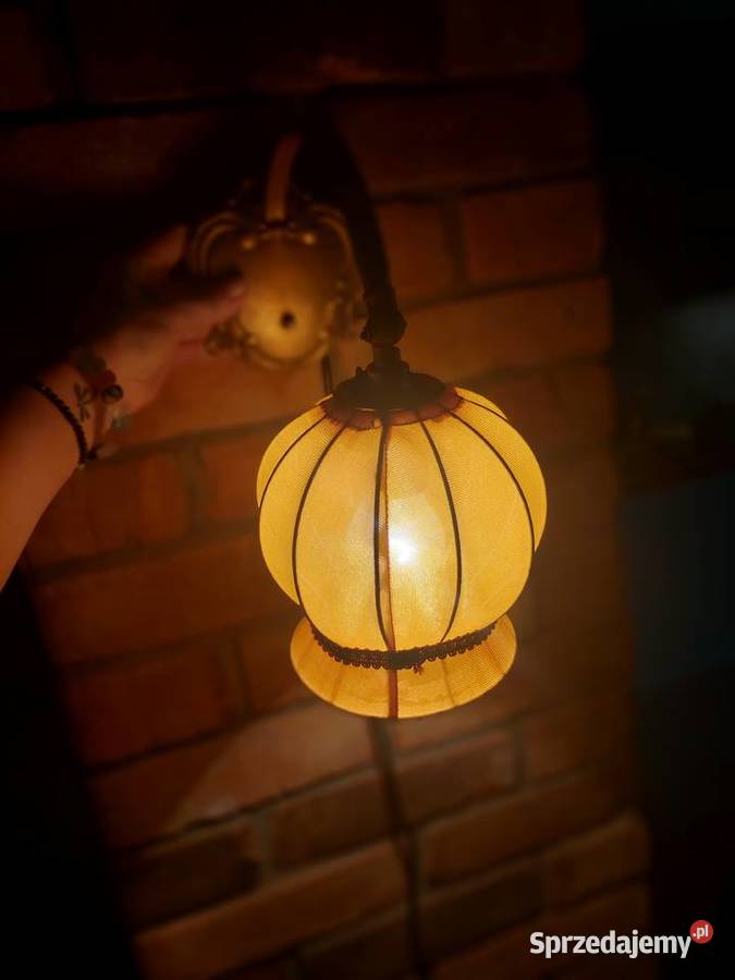 Antyczna lampka nocna Meble lubuskie Zielona Góra