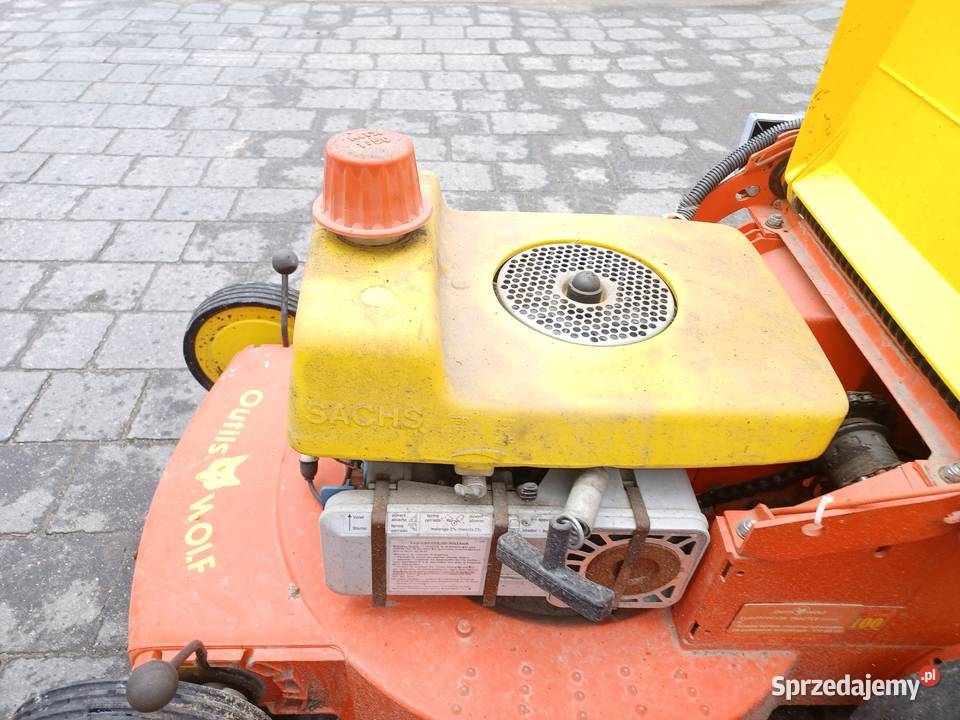 Kosiarka spalinowa as motors 2 sów na górki Albigowa