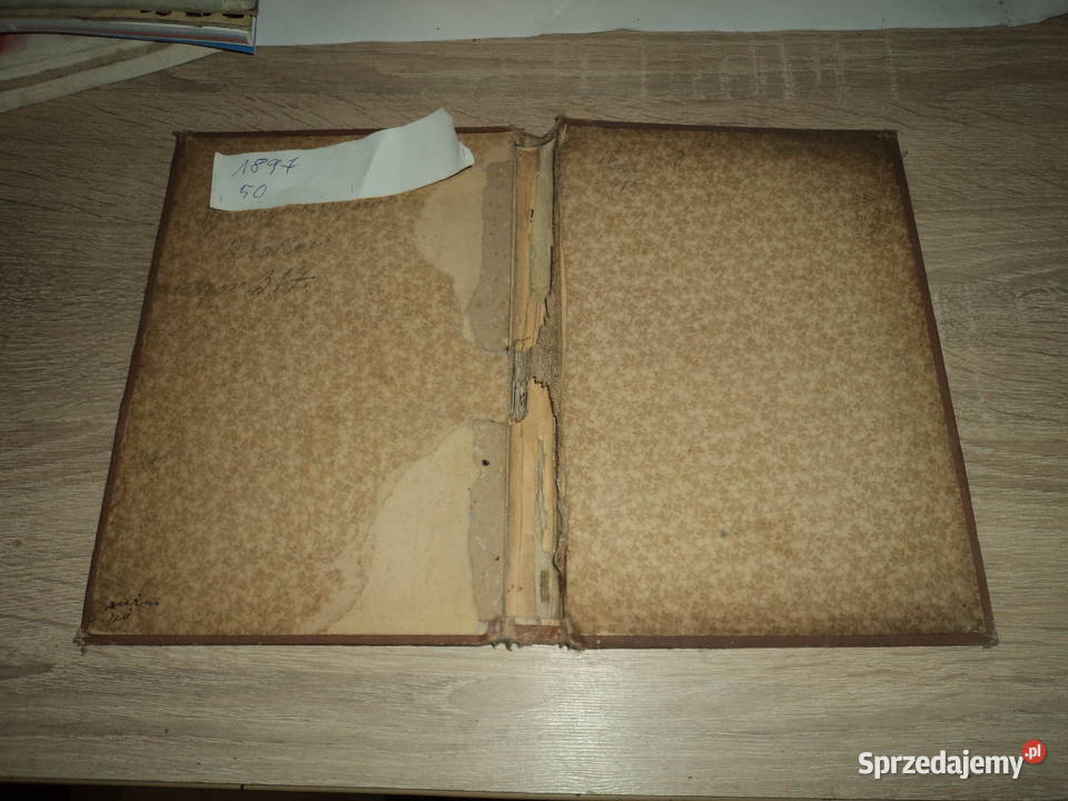 Gustav Hergsell Duell Codex oryginalne oprawy z małopolskie Nowy Sącz