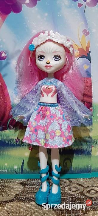 Lalka Enchantimals Saffi Swan z pupilem Zabrzeg
