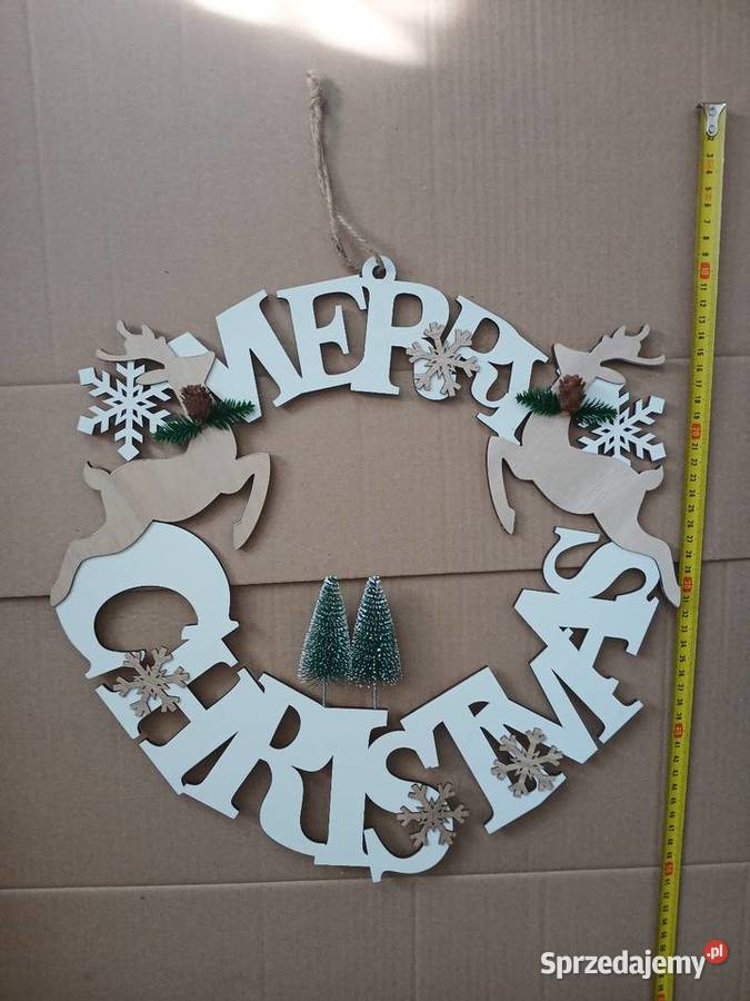 Zawieszka dekoracja bożonarodzeniowa Merry