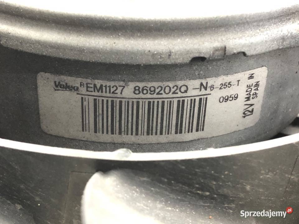 WENTYLATOR CHŁODNICY Z MODUŁEM AUDI A4 B7 20 140 osobowe