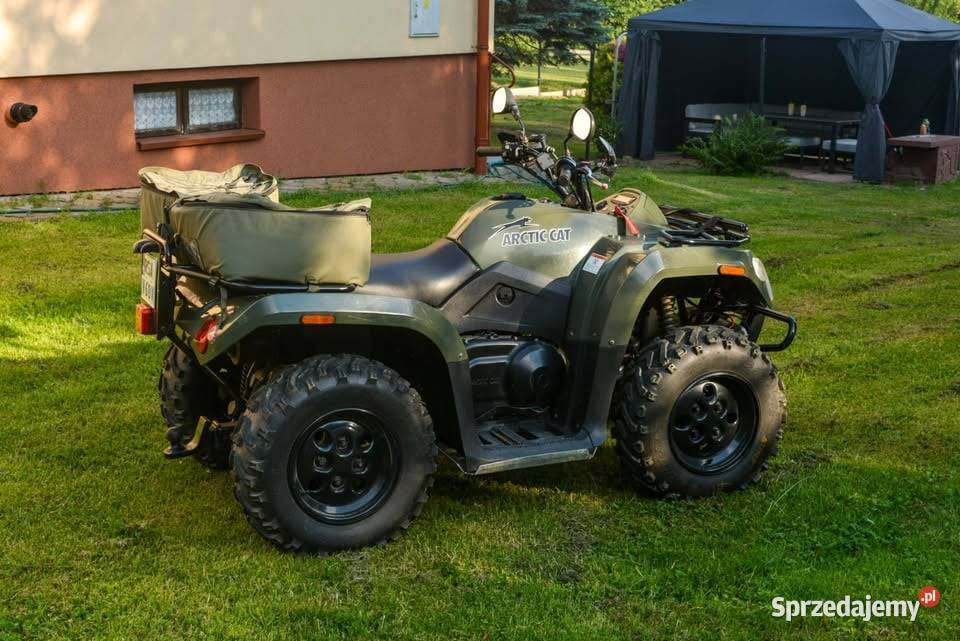 Quad ATV Arctic Cat 400 4x4 doinwestowany Pisarowce