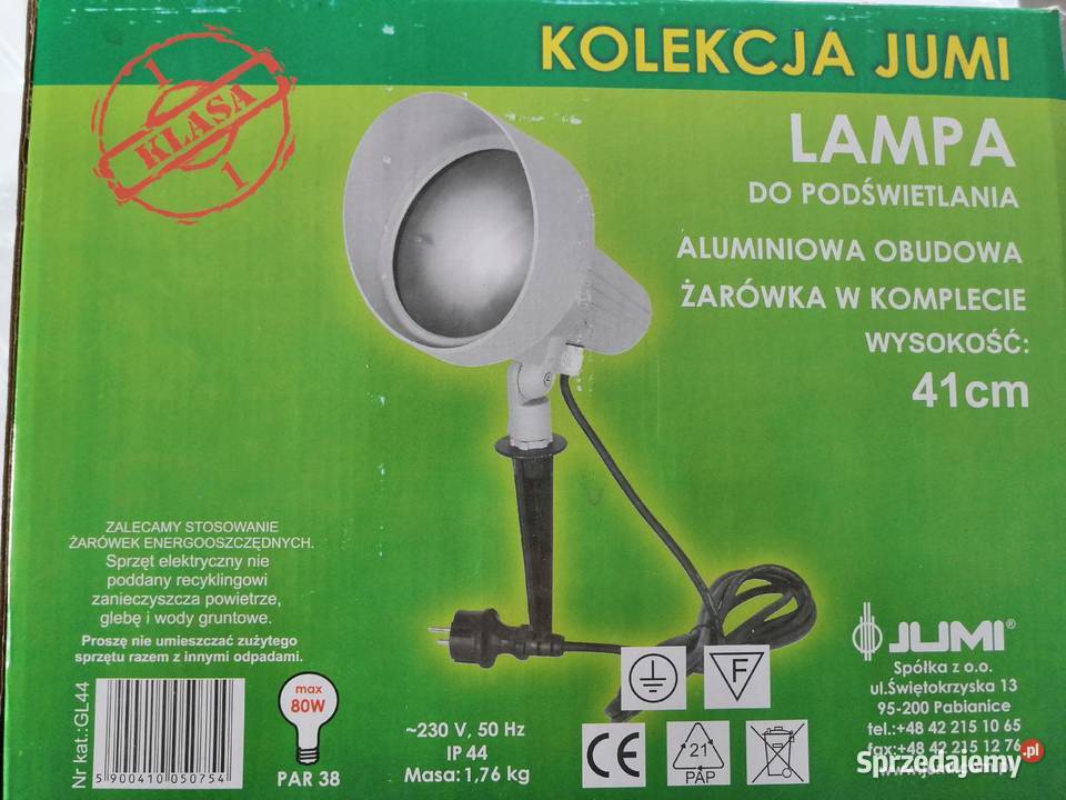 REFLEKTOR ALUMINIOWY ZEWNĘTRZNY Oświetlenie Łask