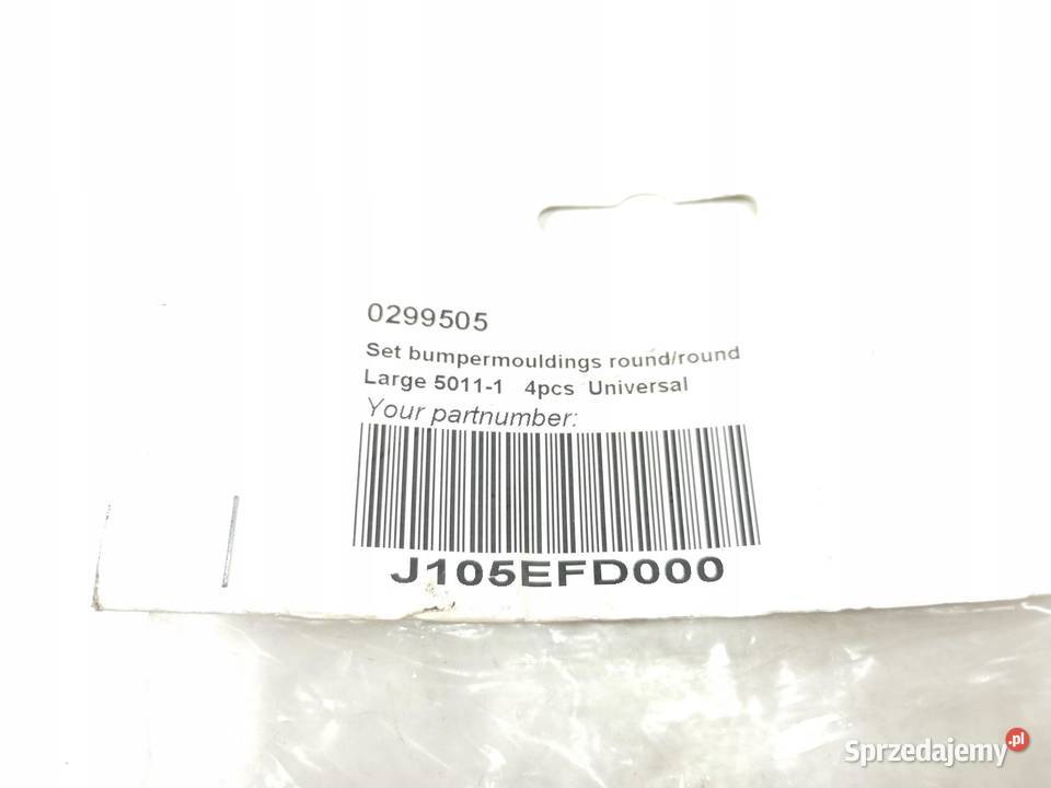 LISTWY OCHRONNE ZDERZAKA SUBARU JUSTY IV 0709 Listwy