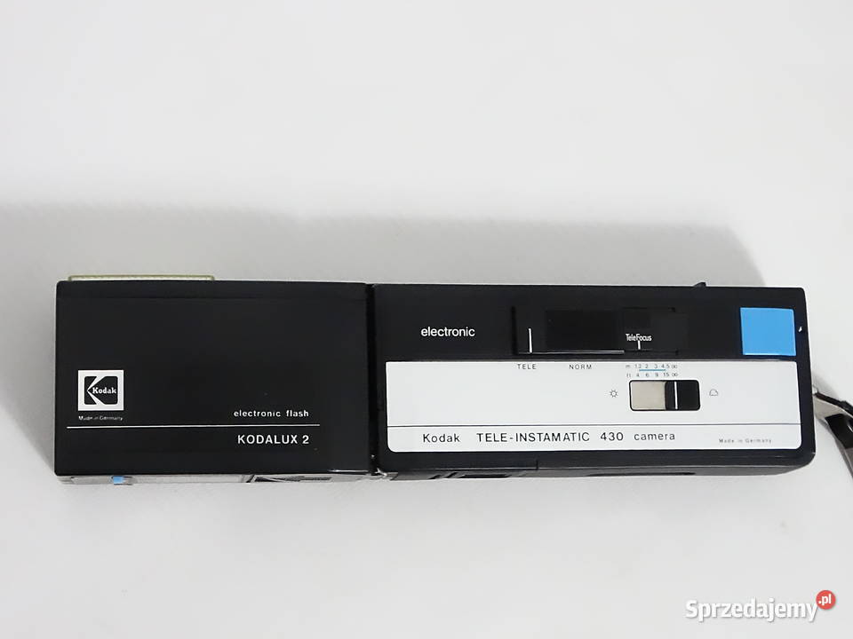 Unikat 1976 Zestaw Kodak TeleInstamatic 430 lubelskie sprzedam