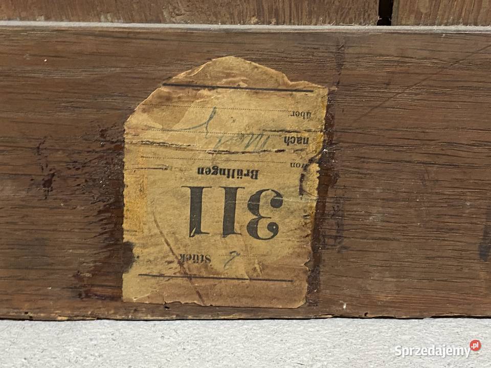 Rzeźbiona dębowa obudowa zegara stojącego zachodniopomorskie Gryfice sprzedam