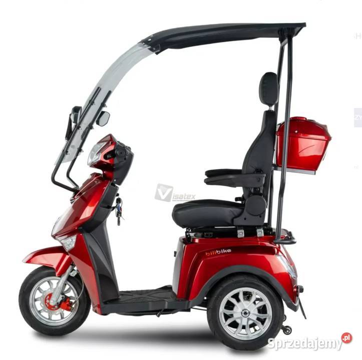 Skuter elektryczny z dachem BILI BIKE SHINO G4 Wrocław sprzedam