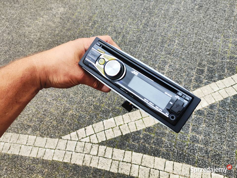 Radio samochodowe 1DIN JVC KDR412 CDMP3AUXUSB JVC