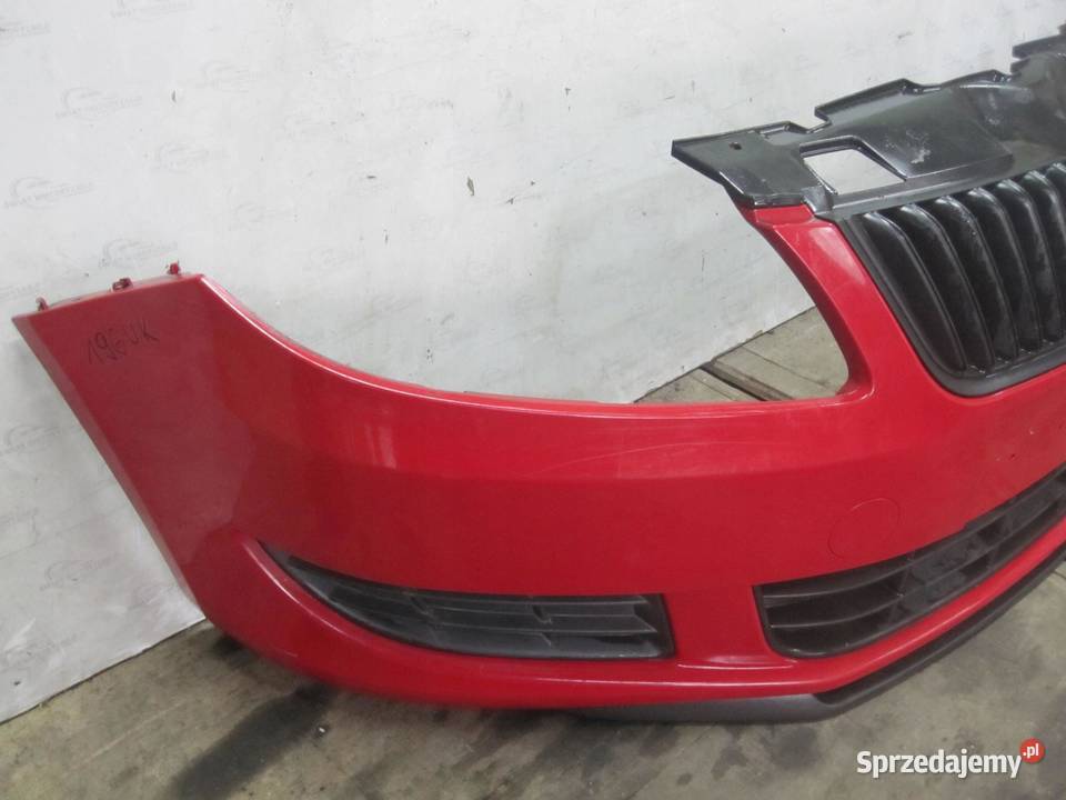 SKODA FABIA II 10r zderzak przód