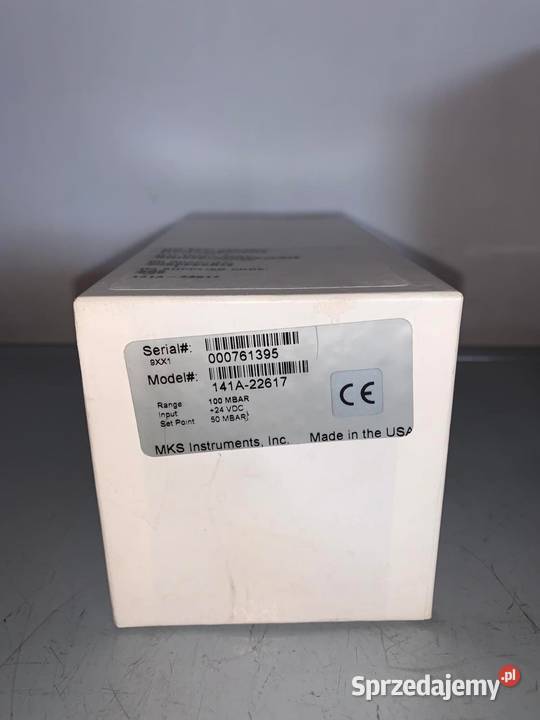 MKS Instruments 141A22617 Vacuum Switch Pozostałe Warszawa