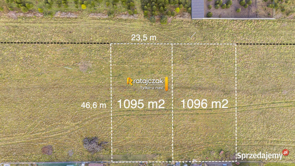 Działka 1096m2 Domatówko Słoneczna