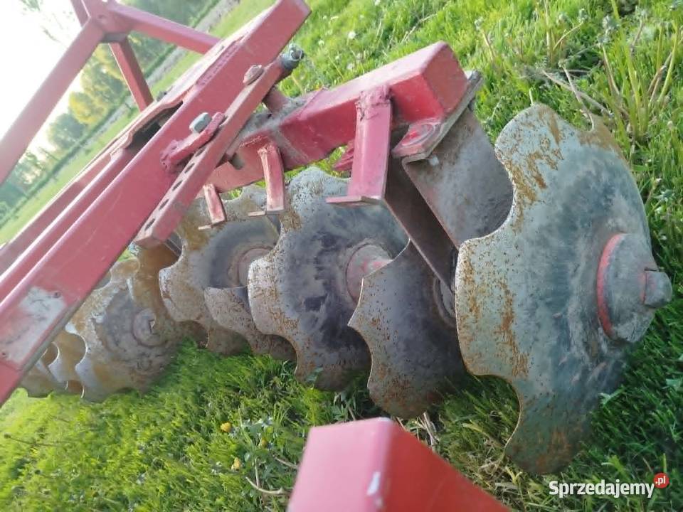 brona talerzowa typ X nieuszkodzony podkarpackie Rakszawa sprzedam
