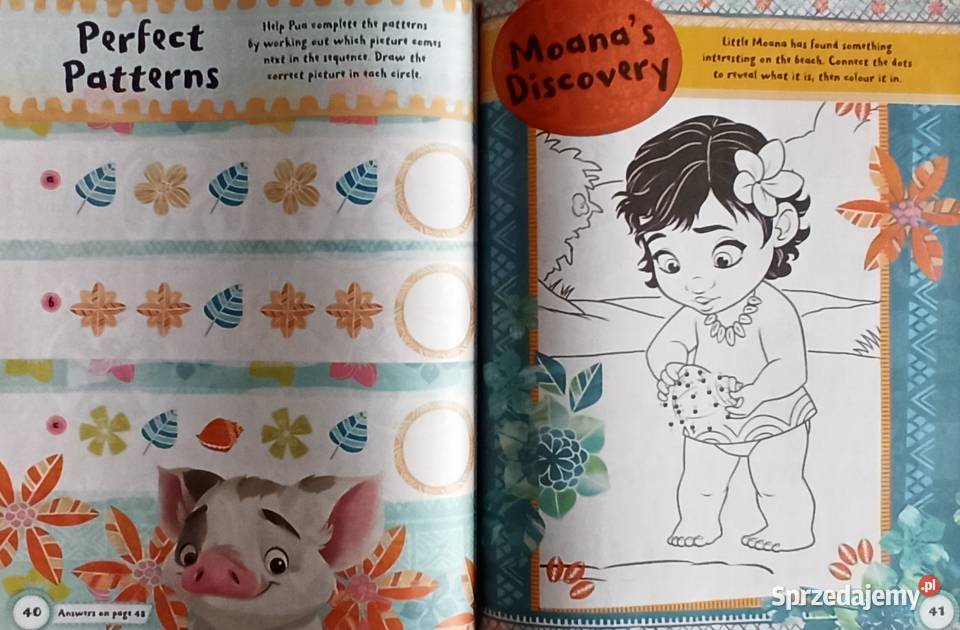 Naklejki Nalepki Disney Moana Vaiana 230 Mogilany