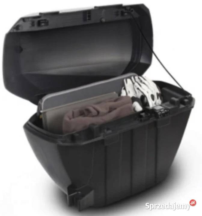 ZESTAW 2 KUFRÓW ALUMINIUM MOTOCYKLOWYCH SHAD Mrągowo sprzedam