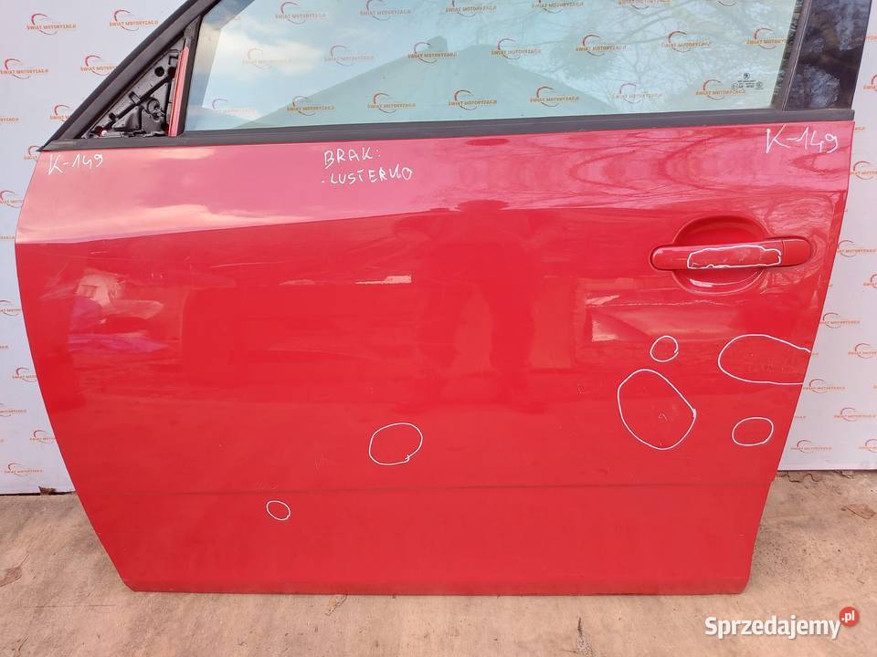 SKODA FABIA II drzwi lewe przód 130 mikronów Kielce