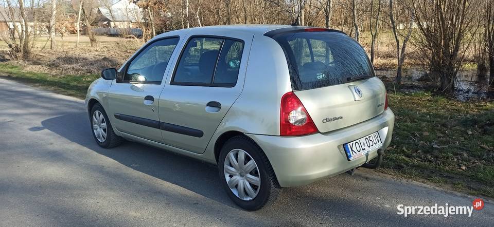Renault Clio 2007 Klimatyzacja Gaz LPG Hak