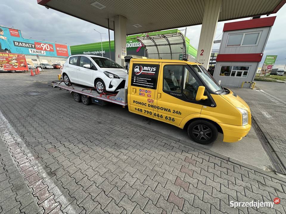 Laweta Dobrzykowice Wrocław Pomoc Drogowa usługi moto