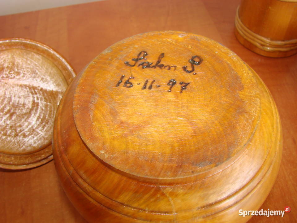 drewniana puszka pomorskie