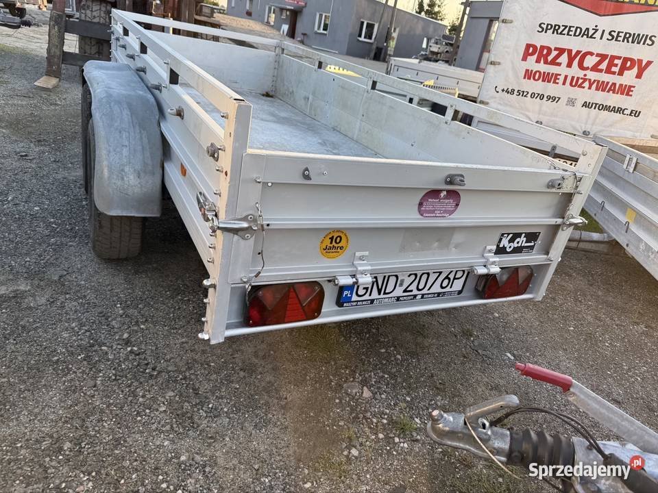 Koch przyczepa 125x3m 2600 pomorskie sprzedam