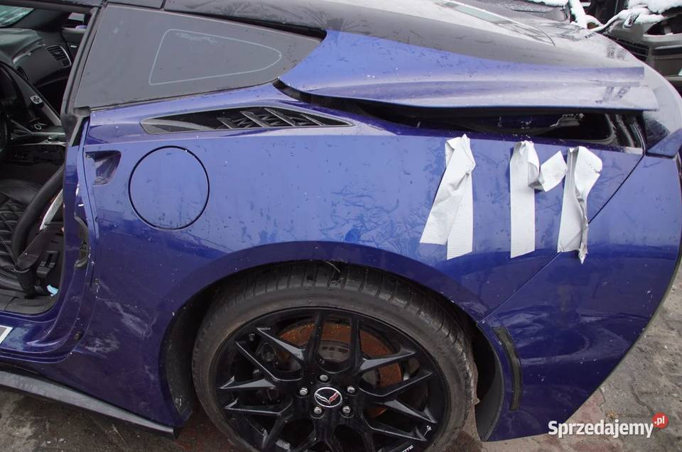 ĆWIARTKA BŁOTNIK LEWY TYŁ CHEVROLET CORVETTE C7 Lipno sprzedam