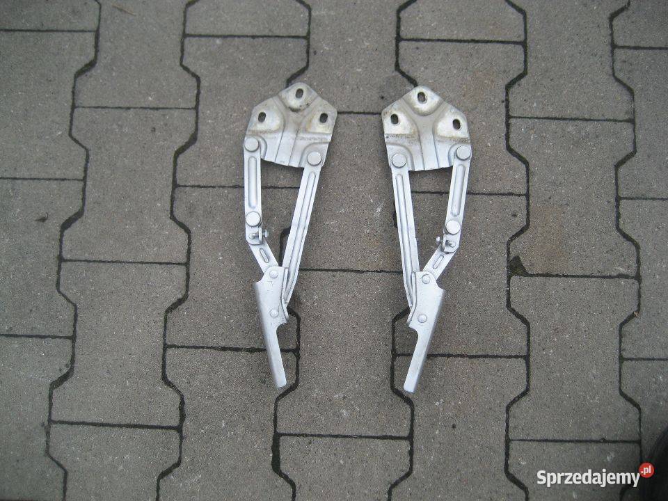 vw touran 0306r zawiasy maski prawy lewy kod wielkopolskie Rakoniewice