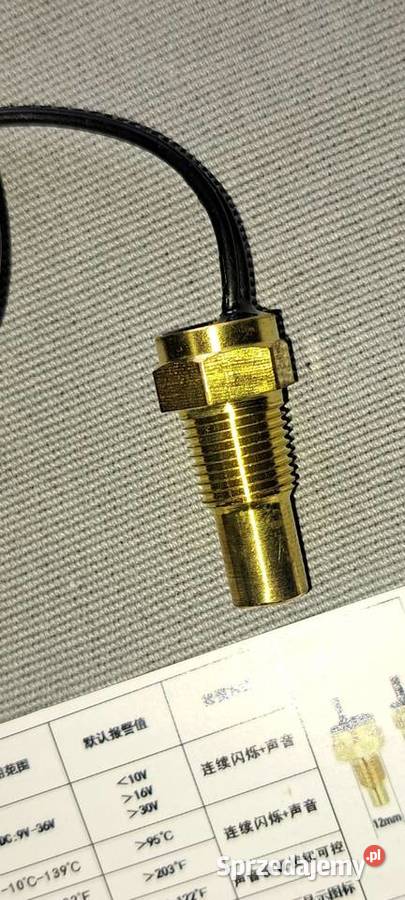 Cyfrowy wskaźnik temperatury i Napięcia Nowy LCD