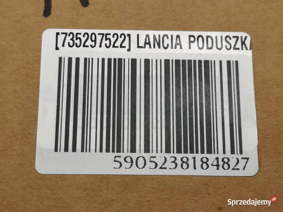 PODUSZKA POWIETRZNA KIEROWNICY LANCIA Y 20002003