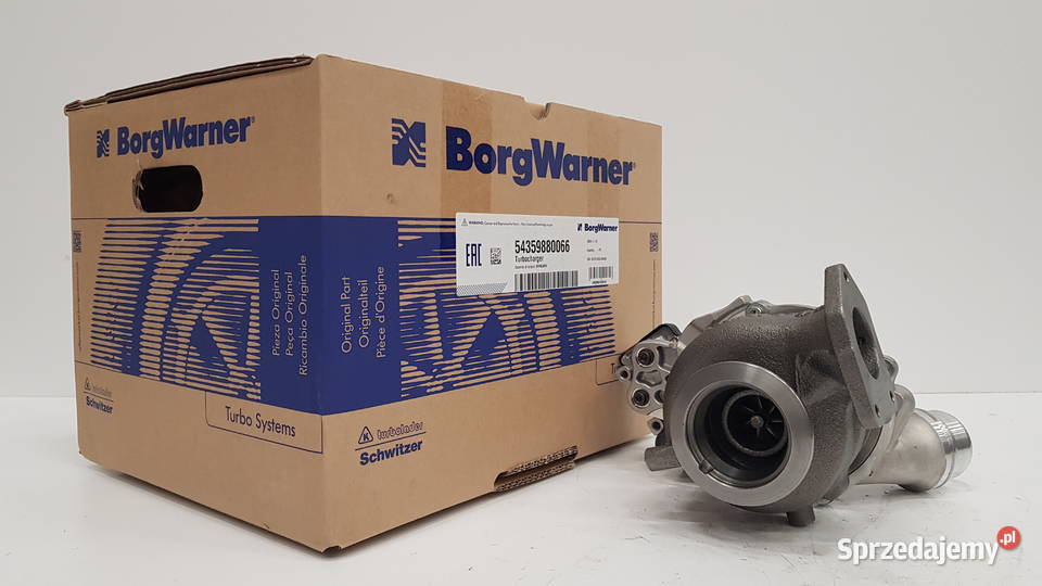 Nowa turbosprężarka BorgWarner KKK 54359880066 mazowieckie Siedlce