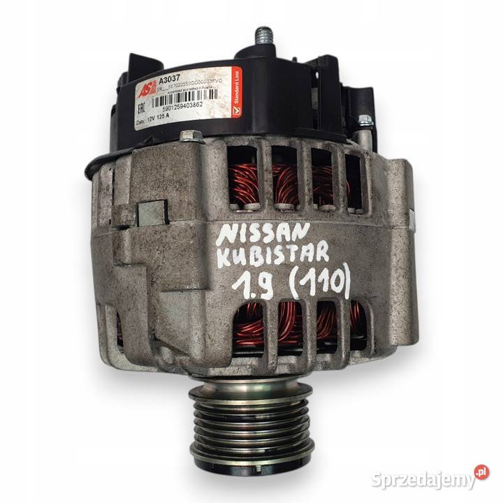 ALTERNATOR Nissan Kubistar Kangoo I 19 dCi AS Układ elektryczny silnika sprzedam