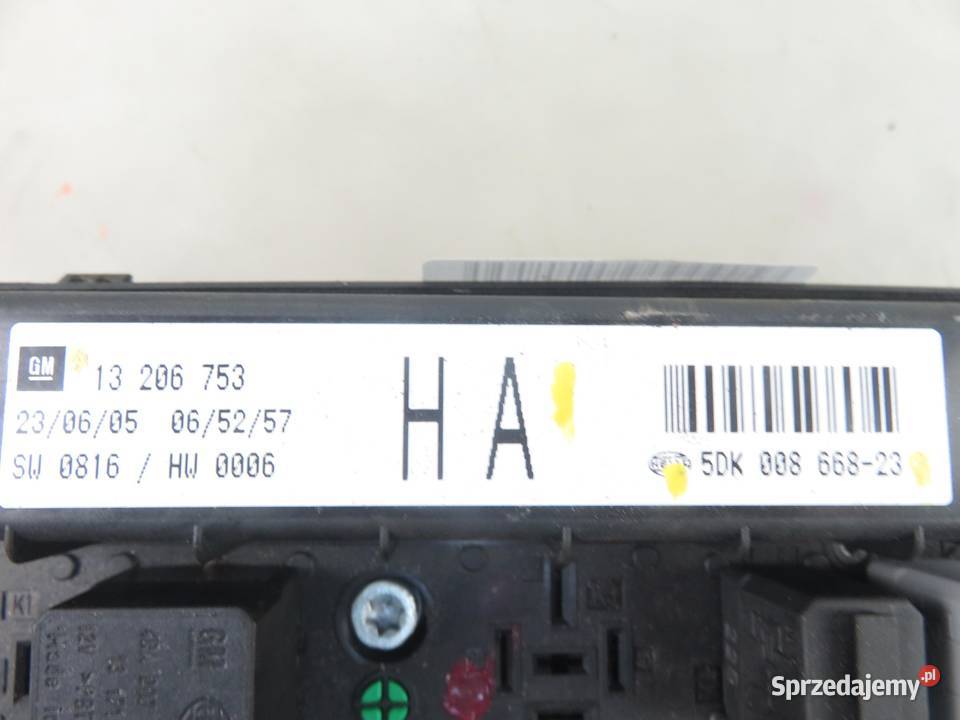 LICZNIK OPEL ASTRA III H 16 13216682