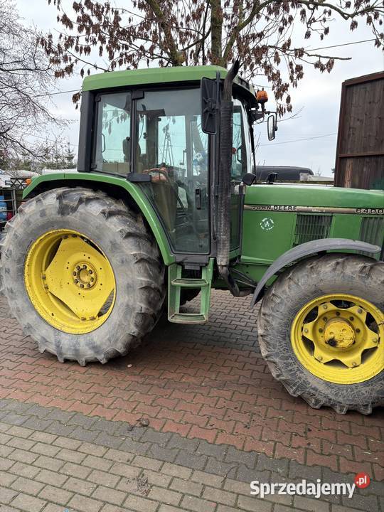 John Deere 6400 komplet zaczepów klimatyzacja Napęd 4x4 pomorskie Nowy Dwór Gdański