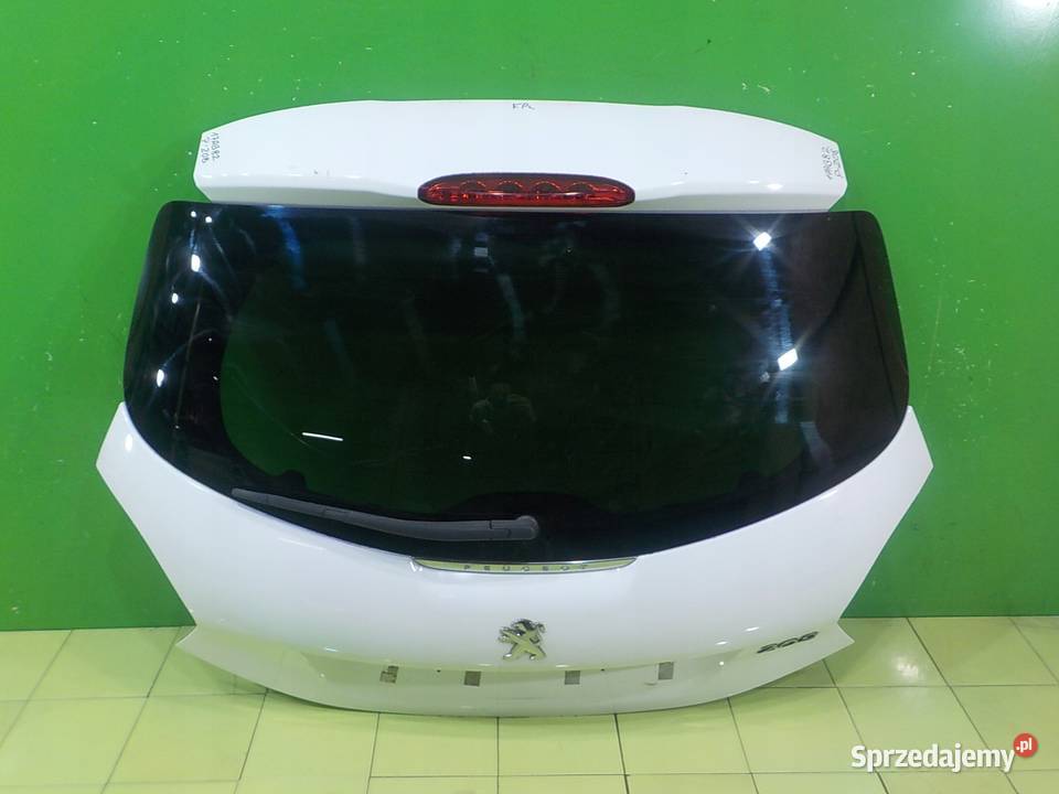 PEUGEOT 208 I 13r 3D klapa tyl kompletna mazowieckie Suków sprzedam