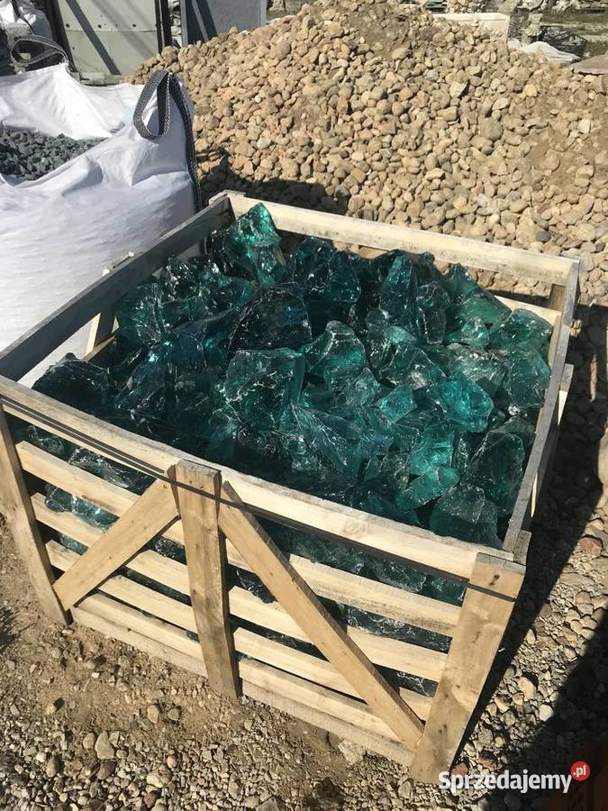 SZKŁO GABIONOWE BRYŁKI SZKANE Szkło Wulkaniczne Warszawa