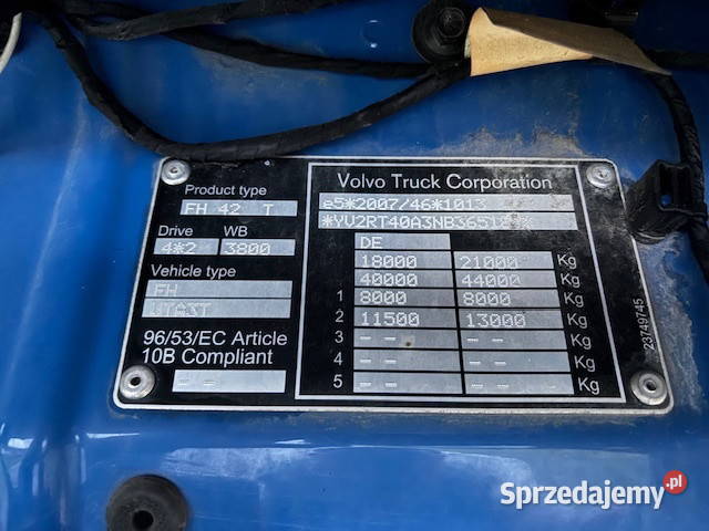 VOLVO FH500 Nowy model Warszawa