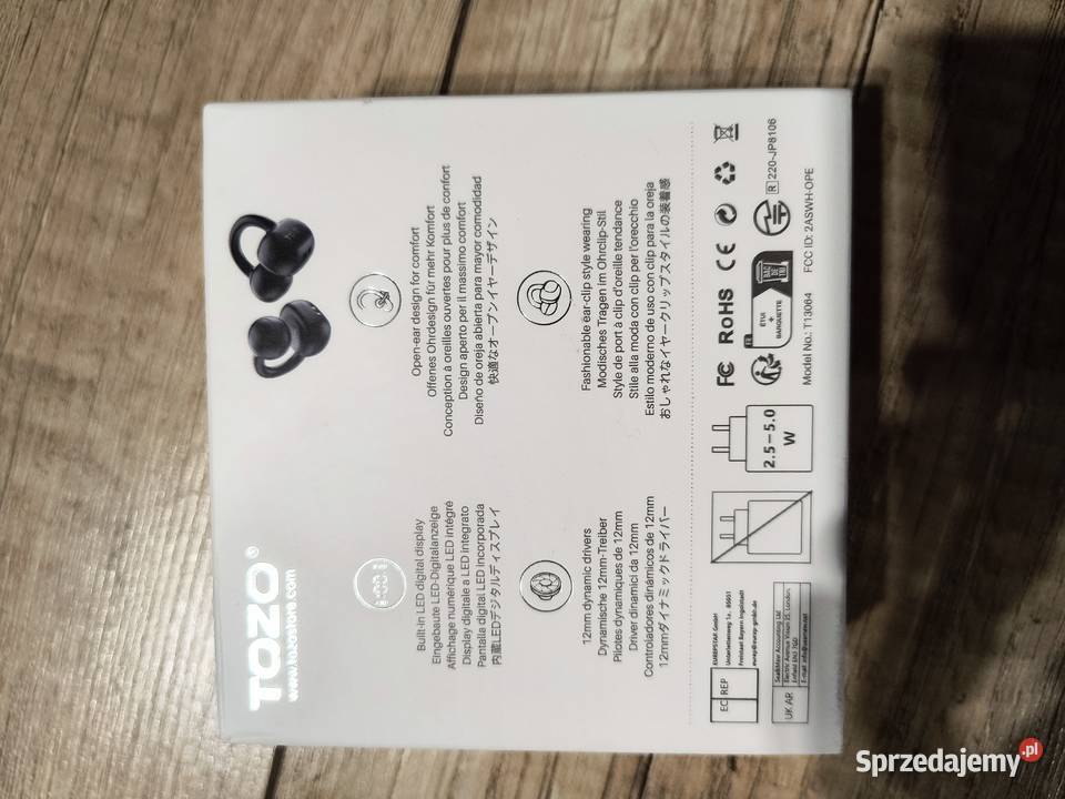 Słuchawki bezprzewodowe TOZO Open EarRing Bielsko-Biała