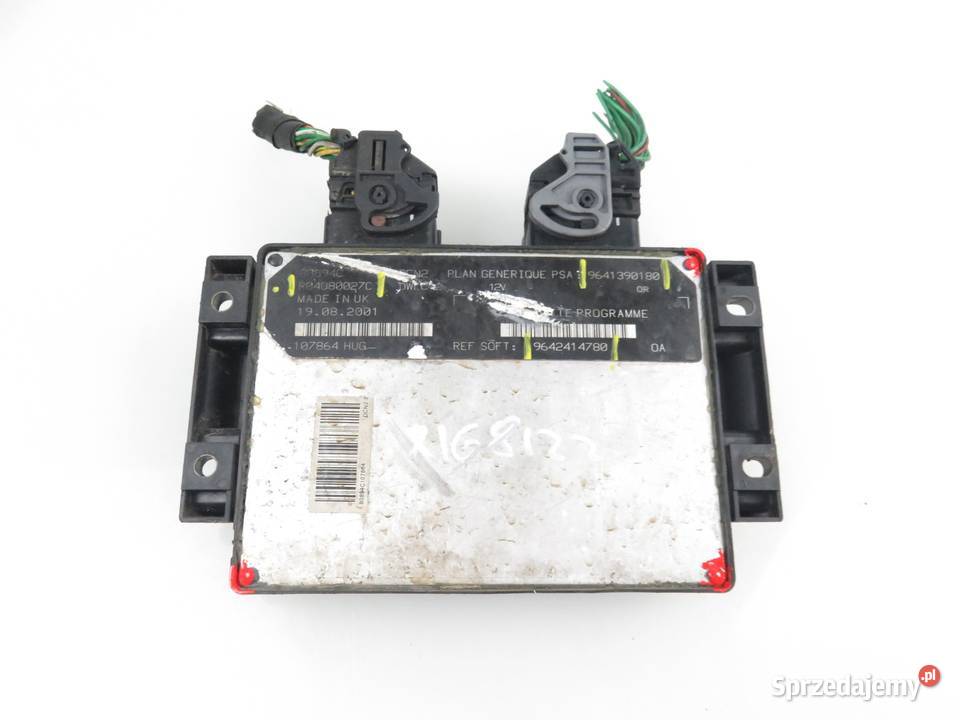 STEROWNIK CITROEN BERLINGO I 19 D 9642414780 Komputery małopolskie