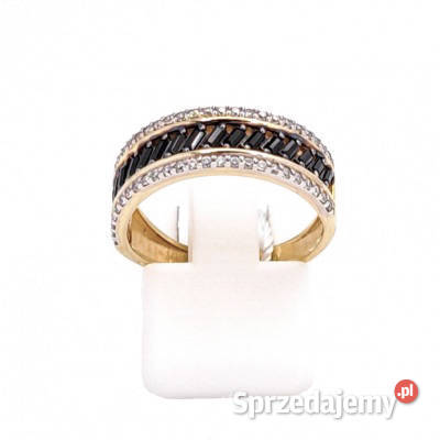 Pierścionek r15 Złoty pr333 Obrączkowy z Poznań
