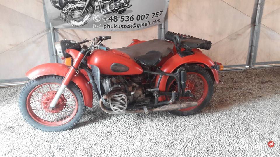 K 750 motocykl z koszem nie K 650 dniepr ural M nieuszkodzony Tarnobrzeg