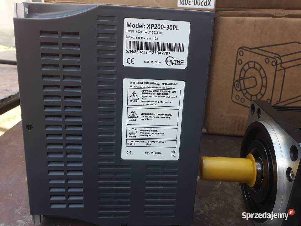 Serwo motor 18kw 6Nm ze sterownikiem Siecieborzyce