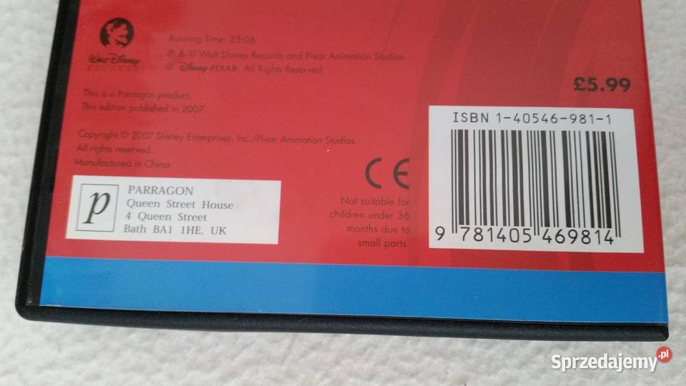 MONSTERS INC READ TO ME Book and CD English Audio CD Puławy sprzedam