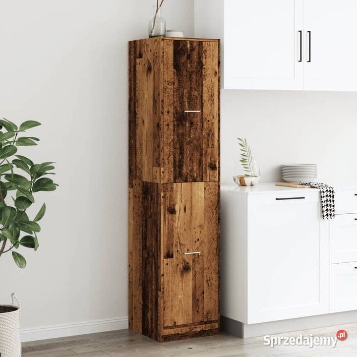 Szafka apteczna stare drewno 40x41x1745 Warszawa
