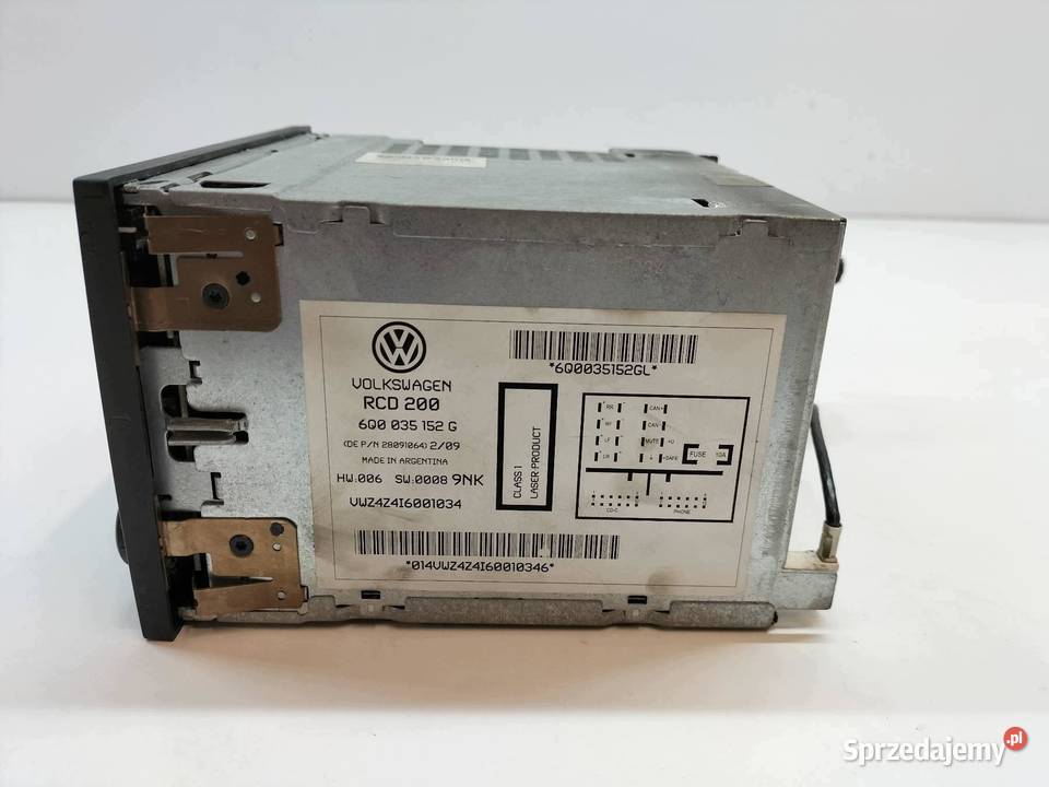 RADIO 6Q0035152G VW Volkswagen Polo IV 20022008