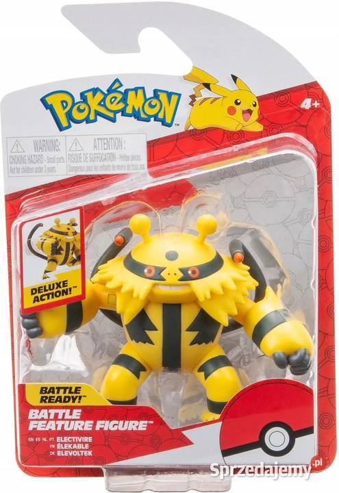 Figurka Pokemon Electivire z Funkcją Ataku Dla Dziecka Mogilany