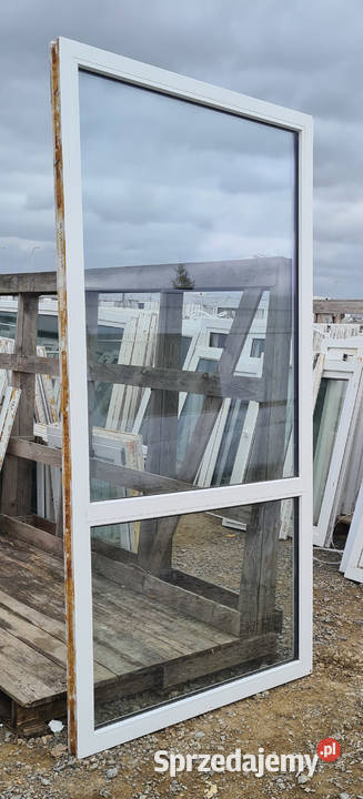 OKNO KacprzaK 116x229 FIX OKNA Używane Witryna Lublin sprzedam